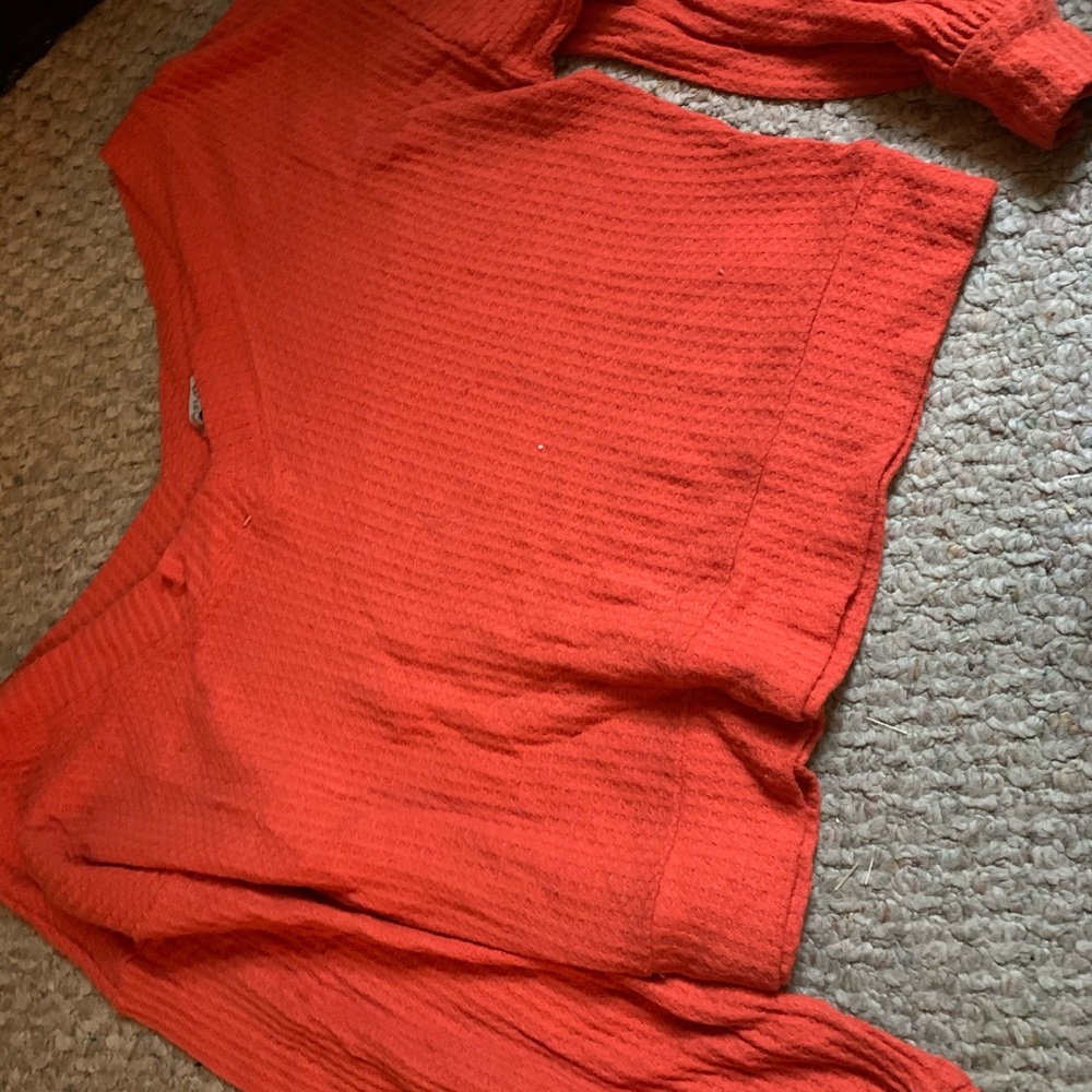 Orange mini sweater